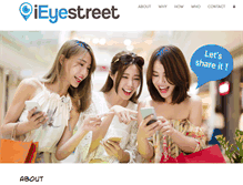 Tablet Screenshot of ieyestreet.com
